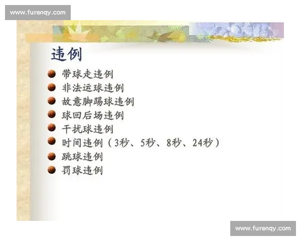 篮球比赛中常见违例行为及规则解析与判罚标准